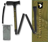 Foldable Walking Cane US Airborne Military Veteran Collapsible Lightweight Travel BFunkyMoblity