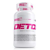 SHREDZ Detox Supplement Pills Made for Women, Essential Vitamins, Promotes Weight Loss, Cleanses System (1 Month Supply)
