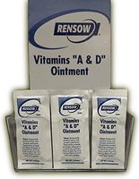 Rensow NADF Super Vitamins A and D Ointment, 144 Foil Packets
