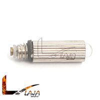 LAJA IMPORTS Child LARYNGOSCOPE Bulb 2.5V, 0.28 AMP, 1/8-72 NS3 Thread, 20 Hours Life, TL-1 LAMP Nickel Plated, Vacuum (Pack of 6)