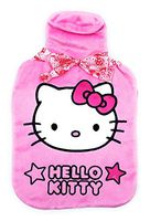 Genuine Sanrio Hello Kitty 'Pink Graphic Traffic' Hot Water Bottle and Cover