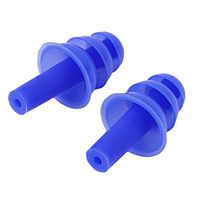 Hacloser 2Pcs/set Silicone Ear Plugs Noise Reduction Sleeping Cancelling Snoring Snore Earplugs Comfortable Sleep (1Pair)