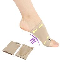 Foot Arch Support Sleeve with Gel Cushion for Flat Feet - Compression Foot Support for Plantar Fasciitis - Gel Sleeve for Flat Foot Sleeve - Arch Support