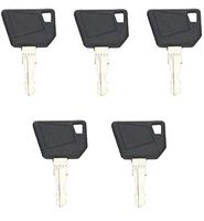 Ignition key 5 Pcs for JCB Equipment ,Bobcat, Bomag, Caterpillar, Dynapac, Ford, Gehl, Hamm, Hang, JCB, Moxy, New Holland, Rayco, Sky Trak, Terex, Vibromax, Volvo