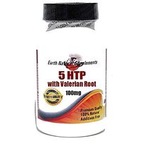 5 HTP 100mg with Valerian Root * 180 caps 100% Natural - by EarhNaturalSupplements
