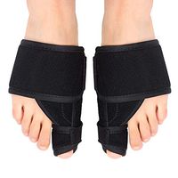 Bunion Corrector Toe Straightener with Gel Toe Separator Kits, Orthopedic Foot Bunion Splint Brace for Hammer Toe, Hallux Valgus and Overlapping Toe for Day and Night Use (Large)