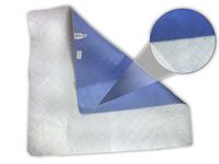 AT Surgical Comfortable 3 Ply Protected Fabric Waterproof Reusable Underpad - 29" x 34"