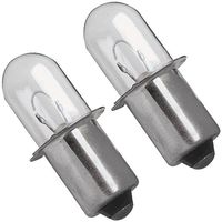 Porter Cable PC1800L/PC18FL Light Replacement (2 Pack) OEM 18 Volt KRYPTON BULB # 90534275-2pk