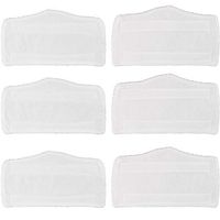Tidy Monster 6 Pack Microfiber Replacement Washable Cleaning Pads for Shark Steam & Spray Mop S3101 S3202 S3250 S3251 SK410 SK435CO SK460 SK140 SK141