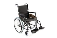 Karman Healthcare Wheelchair with Quick Release, Wheels, Black, 24 Pound