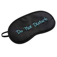 Satin Do Not Disturb Eyewear Sleep Masks : Great for Nightly use (DO NOT Disturb)
