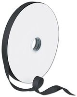 Ribbons Solid Color - Grosgrain Black Ribbon, 5/8" x 100 Yds (1 Roll) - BOWS-066-5-030