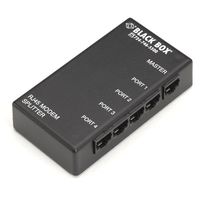 Black Box Network Services 4 Port Modem Splitter RS232-RJ45 Format