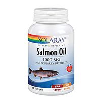 Solaray Salmon Oil, 1000 mg, 180 Count