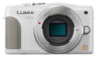 Panasonic Lumix DMC-GF6 Mirrorless Micro Four Thirds Digital Camera Body Only (White) (International Model)