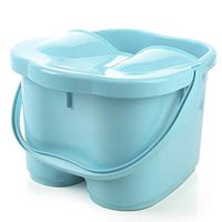 JJLL Foot Massage Spa Bath Bucket with Cover
