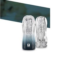 POHSW Pleasure Adullt ToysHands-Free Deluxe Device with 3D with Ultra Soft Textured Men Enhancement Maunal Massager