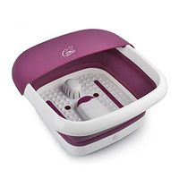 COMIA Foldable Foot Bath Spa Massager Heat Thermal Bubble Vibration Water 220V