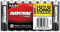 RAYOVAC AL-AAA NON-RECHARGEABLE BATTERY, 1.5V, AAA (5 pieces)
