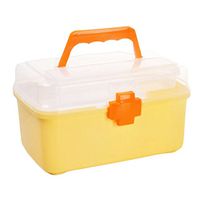 First-Aid Kits/Medicine Storage Case/Pill Box/Container-Yellow