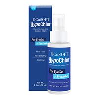 OCuSOFT Hypochlor Hypochlorous Acid Solution Spray 0.02% 59 Milliters, Eyelid Spray for Irritated Eyelids