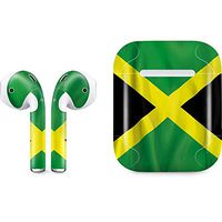 Skinit Decal Audio Skin for Apple AirPods with Lightning Charging Case - Officially Licensed Skinit Originally Designed Jamaica Flag Design