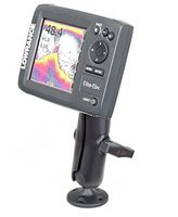 RAM 1.5" Ball Marine Electronic Rugged Use Mount for Lowrance Elite-5 Mark-5 Hook-5 Elite 7 Ti Fishfinders