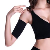 Lolicute Compression Slim Arms Sleeve,Shaping Cellulite Slimmer Sports Improves Blood Circulation(Black)