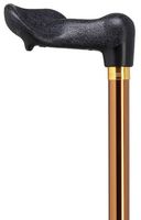 Unisex Adjustable Palm Grip Cane Bronze Aluminum   -Affordable Gift! Item #HAR-9050803