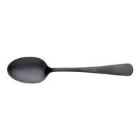 Mercer Culinary 18-8 Stainless Steel Plating Spoon, 7-7/8 Inch, Black