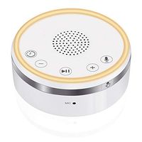 Ticent White Noise Machine, Baby Sleep Sound Machine for Sleeping | Portable Sleep Therapy Machine for Home, Office, Baby or Travel | Plug in Or Battery Operated, Auto-Off Timer, Voice Recorder