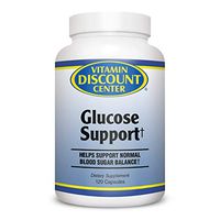 Vitamin Discount Center Glucose Support, 120 Capsules