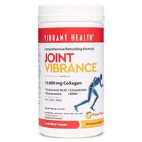 Vibrant Health, Joint Vibrance, Comprehensive Rebuilding Formula with Collagen, Chondroitin, Glucosamine and MSM, Non-GMO, Gluten Free, 21 servings