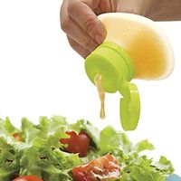 Top100 | Plastic Dressing Bottle Condiment Dispenser Ketchup Mustard