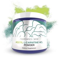 Acetyl L-Carnitine Powder | HCL Form | 250 Grams | ALCAR | Amino Acid Supplement | Energy Supplement | Supports Mitochondrial Function, Weight Loss, and Healthy Aging