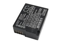 Battery for Panasonic DMC-GH2, DMC-GH2S, DMC-GH2K