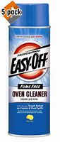 Easy-Off Professional Fume Free Max Oven Cleaner, Lemon 24 Ounce, 5 Pack
