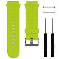 QGHXO Band for Garmin Forerunner 920XT, Soft Silicone Replacement Watch Band Strap for Garmin Forerunner 920XT GPS Watch, Fits 5.9 inches-8.26 inches Wrist