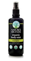 Organic Body Mist by Herbal Choice Mari (Lemongrass, 3.4 Fl Oz Glass Bottle) - No Toxic Synthetic Chemicals - TSA-Approved Travel Size
