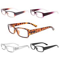 Gaoye 5-Pack Reading Glasses Blue Light Blocking for Women Men,Spring Hinge Lightweight Readers UV400 Lens Protection (1.0×)