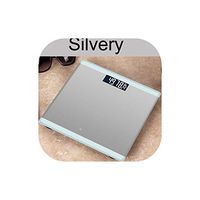 180kg Weight Scale Electronic Display Weights Bathroom Scale Weighing Machine Personal Body Scales,Silvery