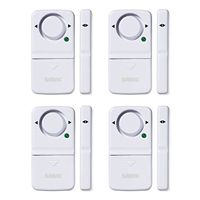 SABRE Wireless Home Security Door Window Burglar Alarm with LOUD 120 dB Siren - DIY EASY to Install