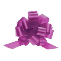 Gift Wrap Pull Bows Bows 4" Magenta case of 50