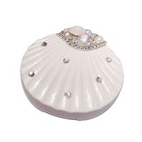 Shell Contact Lens Case Eye Care Kit Holder Personality Gift #02
