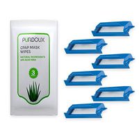 (6) Philips Respironics DreamStation Pollen Filters Includes One Free 3 Pack CPAP Mask Travel Wipes