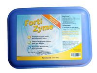 FortiZyme Premium Organic Septic Tank Treatment - 2 Billion Bacterial Organisms Per Gram - 12 Concentrated Easy to Use Water Soluble Packets, Just Toss and Flush - 1 Year Supply