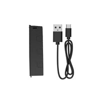 DEERC 3.7V 1000mAh Modular Li-Po Bttery and USB Charging Cable for HS160 Pro Drone