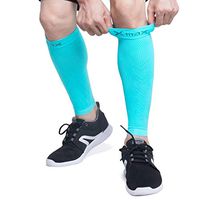 Calf Compression Sleeve Men Women - Leg Instant Shin Support Pain Relief for Running Cycling Traveling