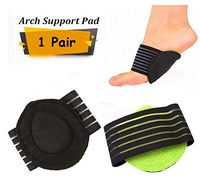 Senfhome 1 Pairs Compression Plantar Fasciitis Cushioned Foot Brace Arches Support Sleeves, Relief Cushions for Men and Women to Comfort Feet