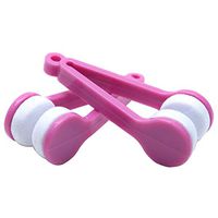 Sscon 10pcs Mini Eyeglass Sunglasses Microfiber Spectacle Cleaner Soft Brush Cleaning Tool, Purple
